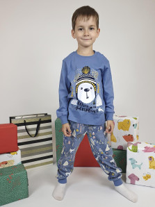 Пижама для мальчика (фуфайка и брюки)