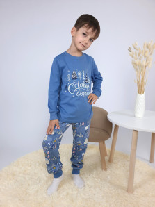 Пижама для мальчика (фуфайка и брюки)