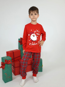 Пижама для мальчика (фуфайка и брюки)
