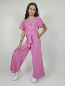 Комплект для девочки (фуфайка и брюки)