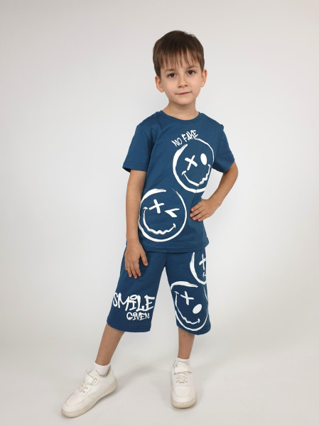 Комплект для мальчика (фуфайка+шорты)