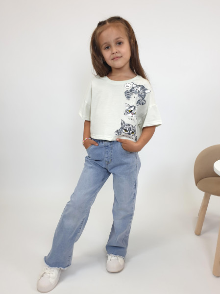 Фуфайка для девочки