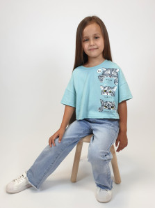 Фуфайка для девочки