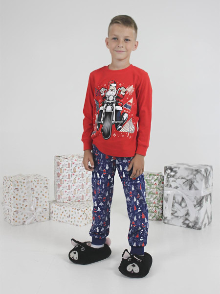 Пижама для мальчика (фуфайка и брюки)
