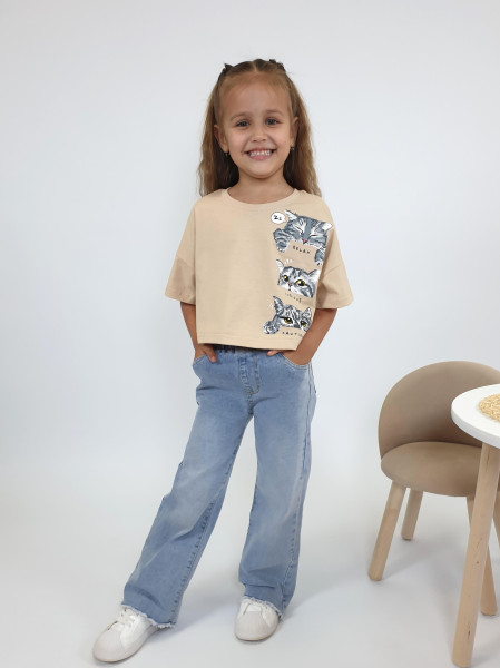 Фуфайка для девочки