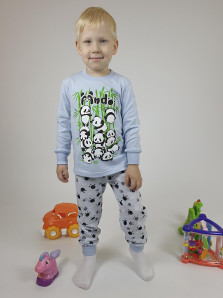 Пижама для мальчика (фуфайка и брюки)