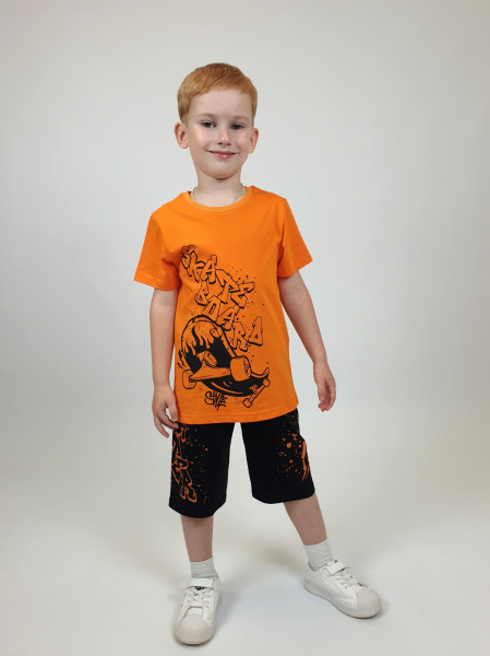 Комплект для мальчика (джемпер+шорты)