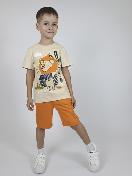 Комплект для мальчика (фуфайка+шорты)