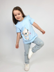 Фуфайка для девочки