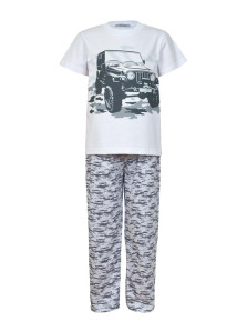 Пижама для мальчика (фуфайка и брюки)