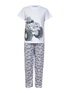 Пижама для мальчика (фуфайка и брюки)