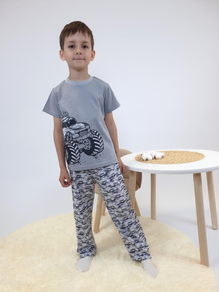 Пижама для мальчика (фуфайка и брюки)