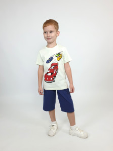 Комплект для мальчика (джемпер+шорты)