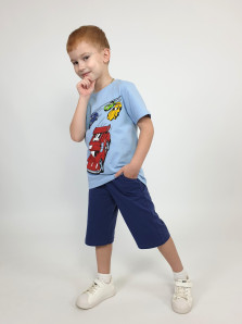 Комплект для мальчика (джемпер+шорты)