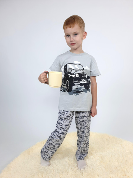 Пижама для мальчика (фуфайка и брюки)