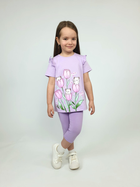 Комплект для девочки (джемпер+ лосины)