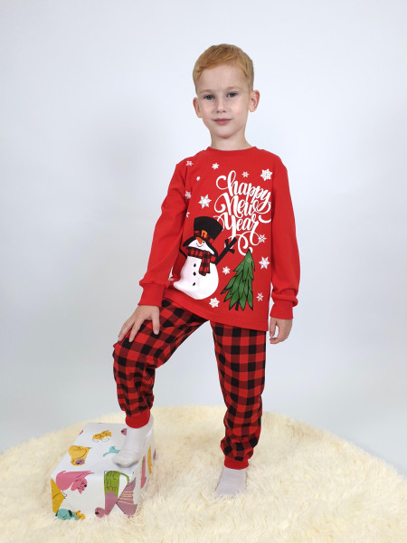 Пижама для мальчика (фуфайка и брюки)