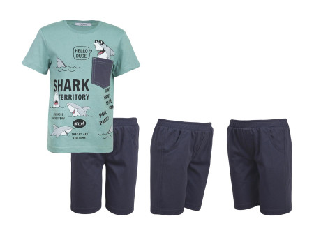 Комплект для мальчика (фуфайка+шорты)