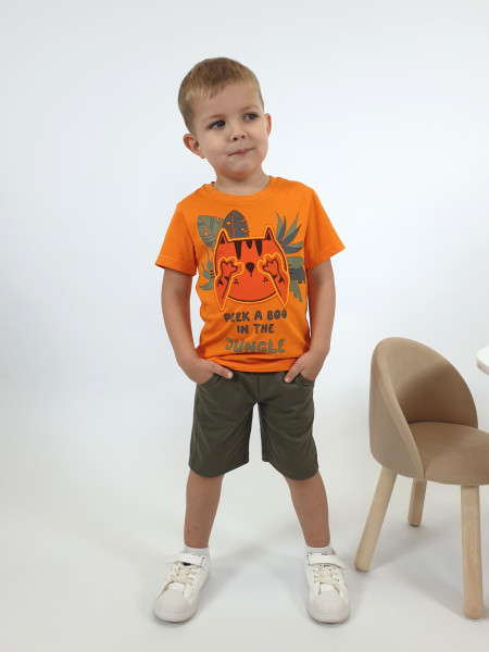 Комплект для мальчика (фуфайка+шорты)