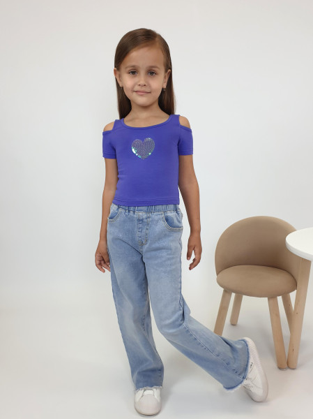 Фуфайка для девочки