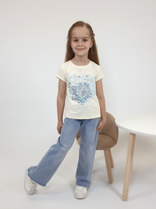 Фуфайка для девочки