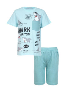 Комплект для мальчика (фуфайка+шорты)