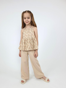 Комплект для девочки (джемпер+ брюки)