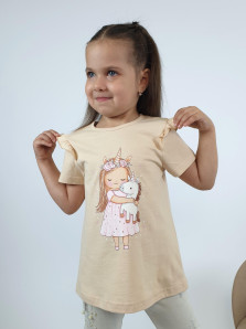 Фуфайка для девочки