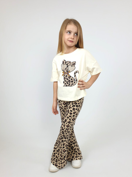 Комплект для девочки (джемпер+ брюки)