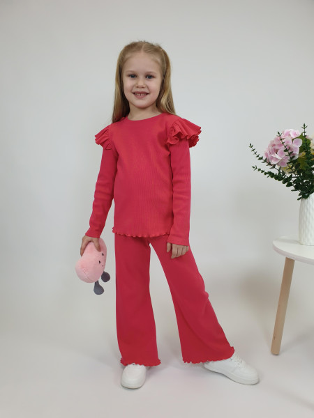 Комплект для девочки (джемпер+ брюки)