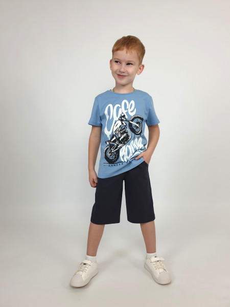 Комплект для мальчика (джемпер+шорты)