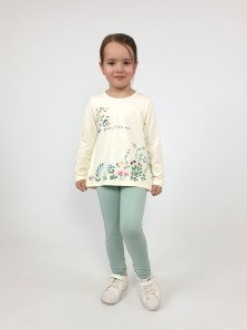 Комплект для девочки (джемпер+ лосины)