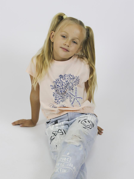 Фуфайка для девочки