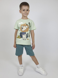 Комплект для мальчика (фуфайка+шорты)