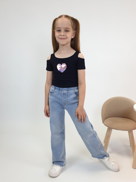 Фуфайка для девочки