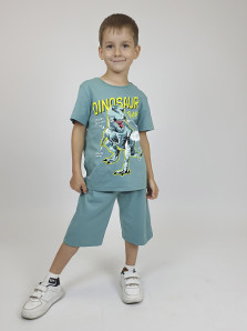 Комплект для мальчика (фуфайка+шорты)