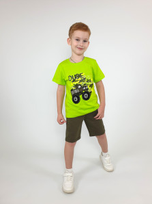 Комплект для мальчика (фуфайка+шорты)