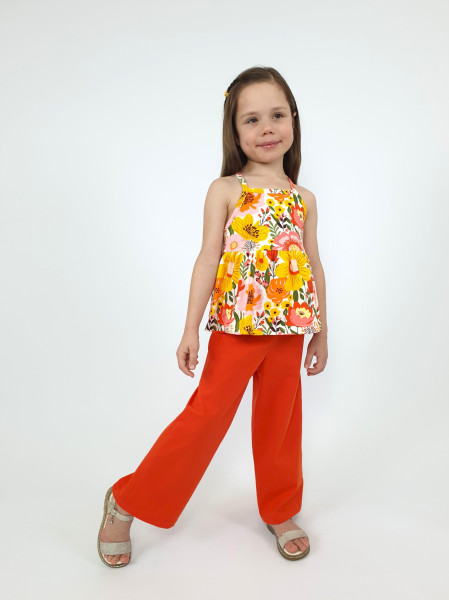 Комплект для девочки (джемпер+ брюки)