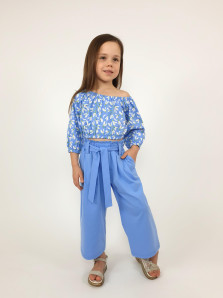 Комплект для девочки (фуфайка и брюки)