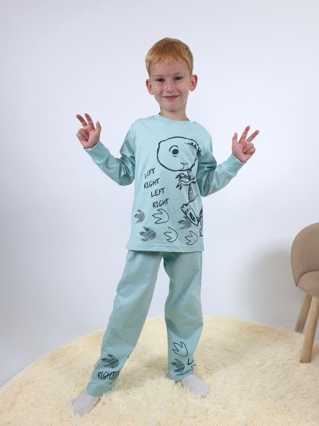 Пижама для мальчика (фуфайка и брюки)