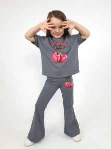 Комплект для девочки (джемпер+ брюки)