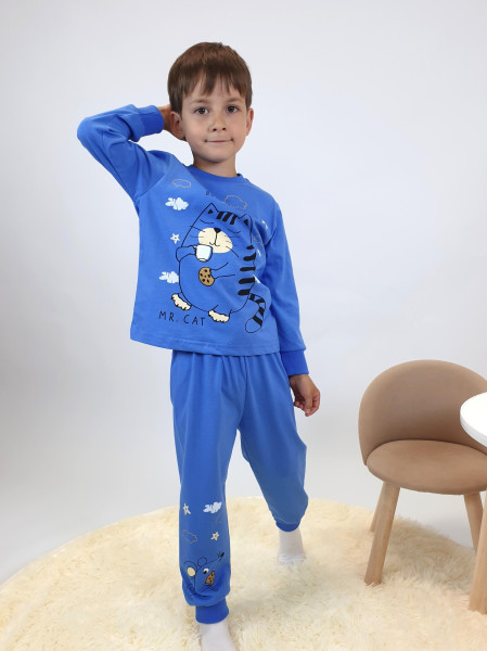 Пижама для мальчика (фуфайка и брюки)