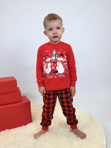 Пижама для мальчика (фуфайка и брюки)