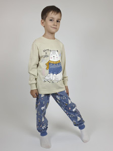 Пижама для мальчика (фуфайка и брюки)