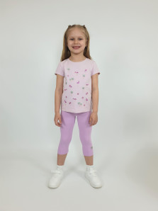 Комплект для девочки (фуфайка+лосины)