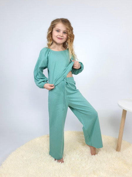 Комплект для девочки (джемпер+ брюки)