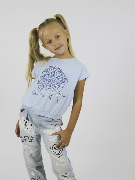 Фуфайка для девочки