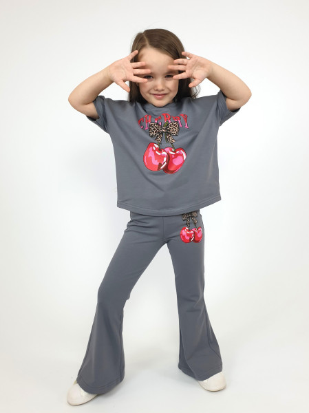 Комплект для девочки (джемпер+ брюки)