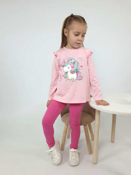 Комплект для девочки (джемпер+ лосины)