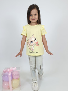 Фуфайка для девочки